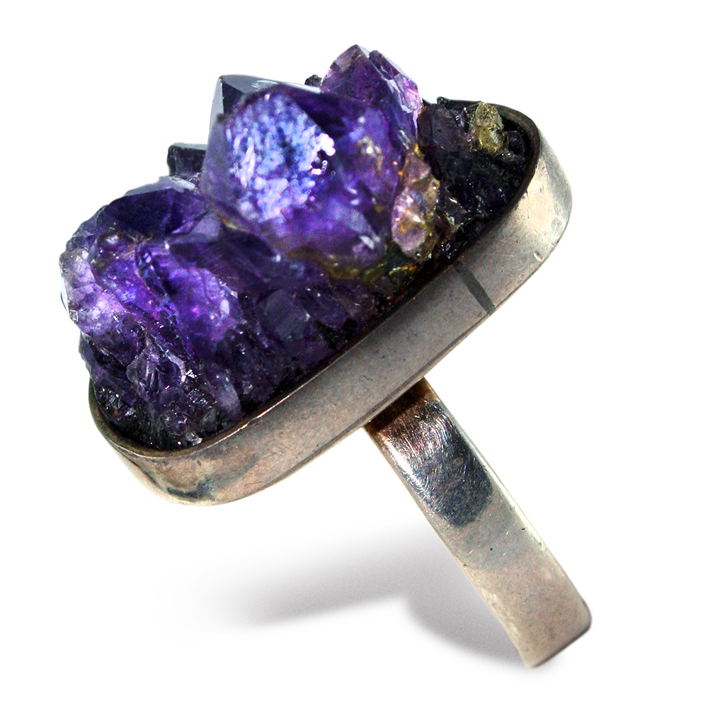 Anillo Amatista de Plata